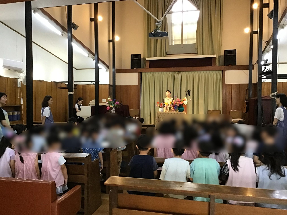 花の日礼拝を行いました🌸